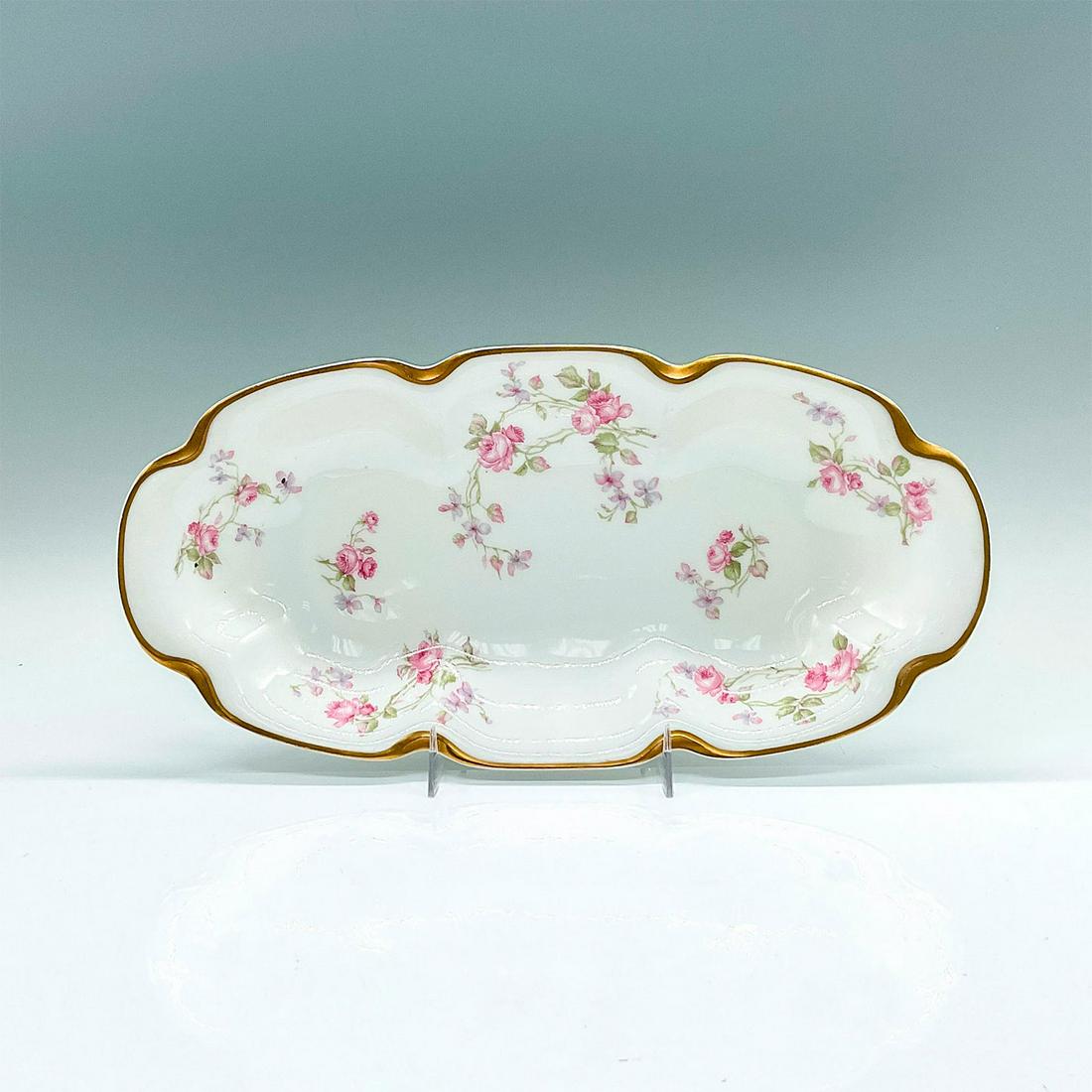 Haviland and Co. Limoges Porcelain Oblong Floral Platter (1 of 3)