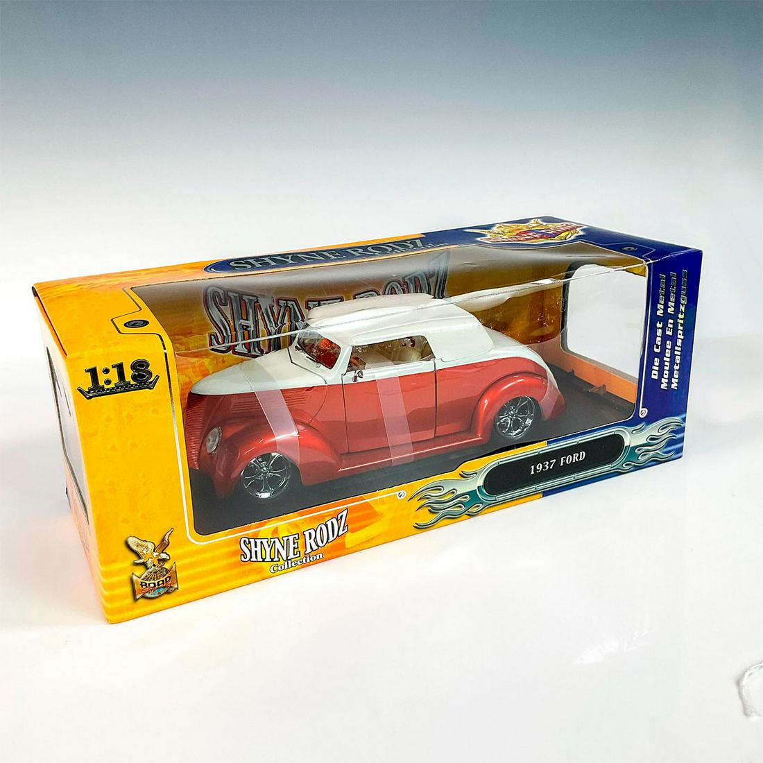 Road Signature Shyne Rodz 1937 Ford Model Car (1 of 4)