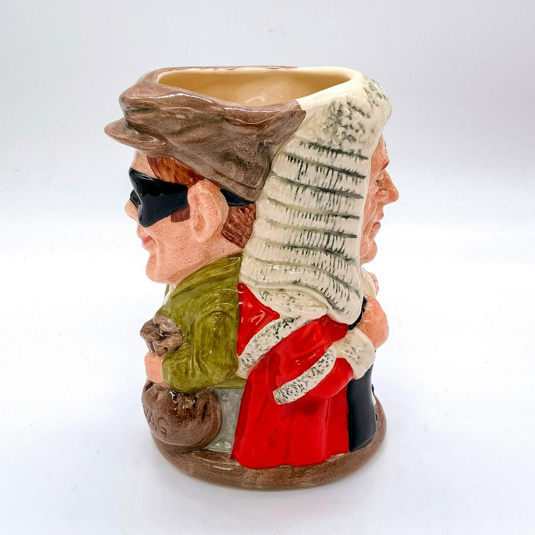 Royal Doulton Toby Jug, The Judge and Thief D6988 (1 of 4)