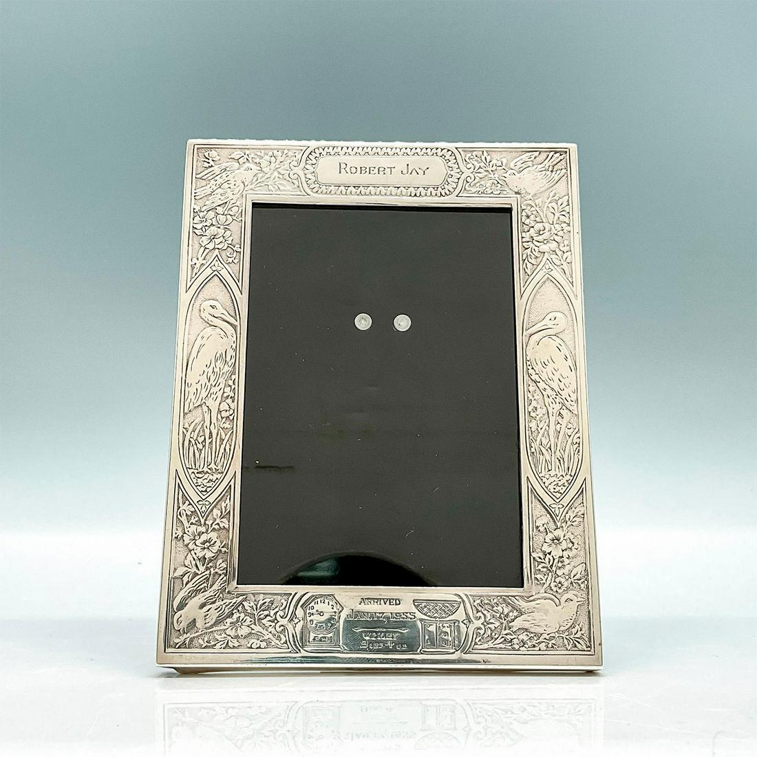 Vintage Sterling Silver Engraved Picture Frame (1 of 3)