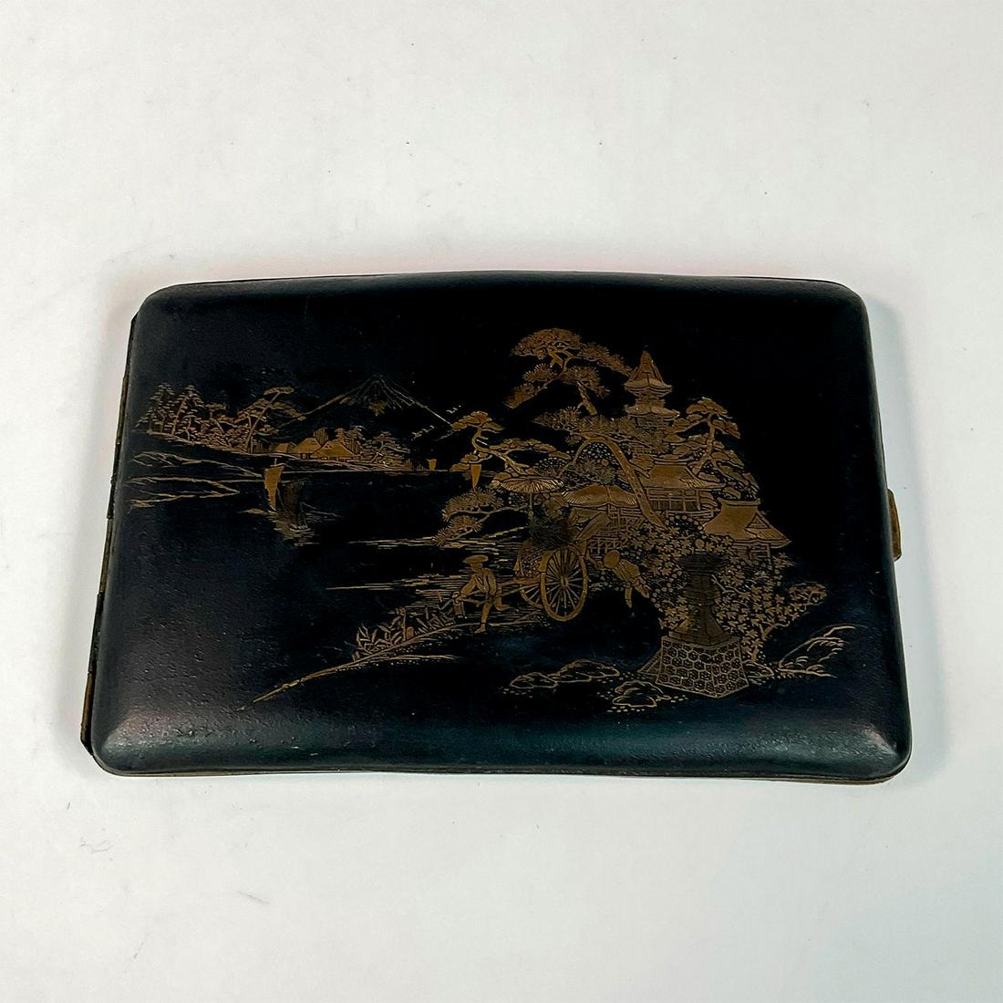 Vintage Asian Metal Cigarette Case (1 of 5)
