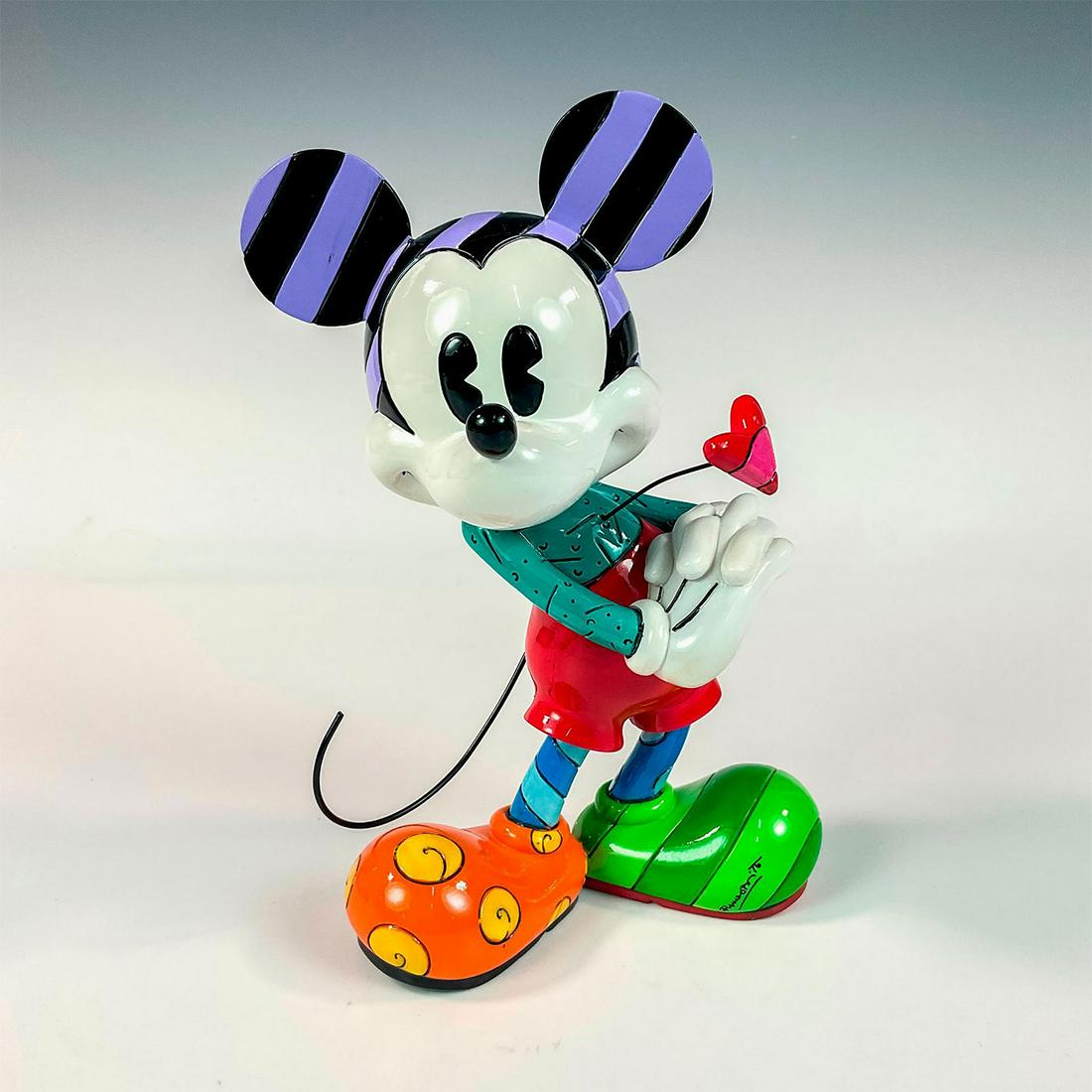 Disney Romero Britto Figurine, Mickey Mouse (1 of 4)