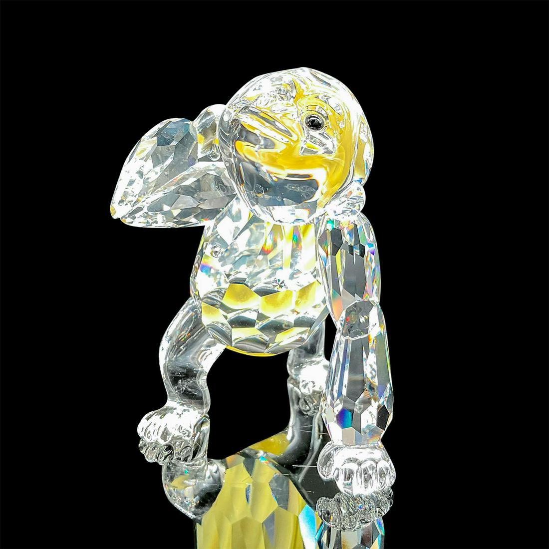 Swarovski Crystal Figurine, Young Gorilla 273394 (1 of 4)