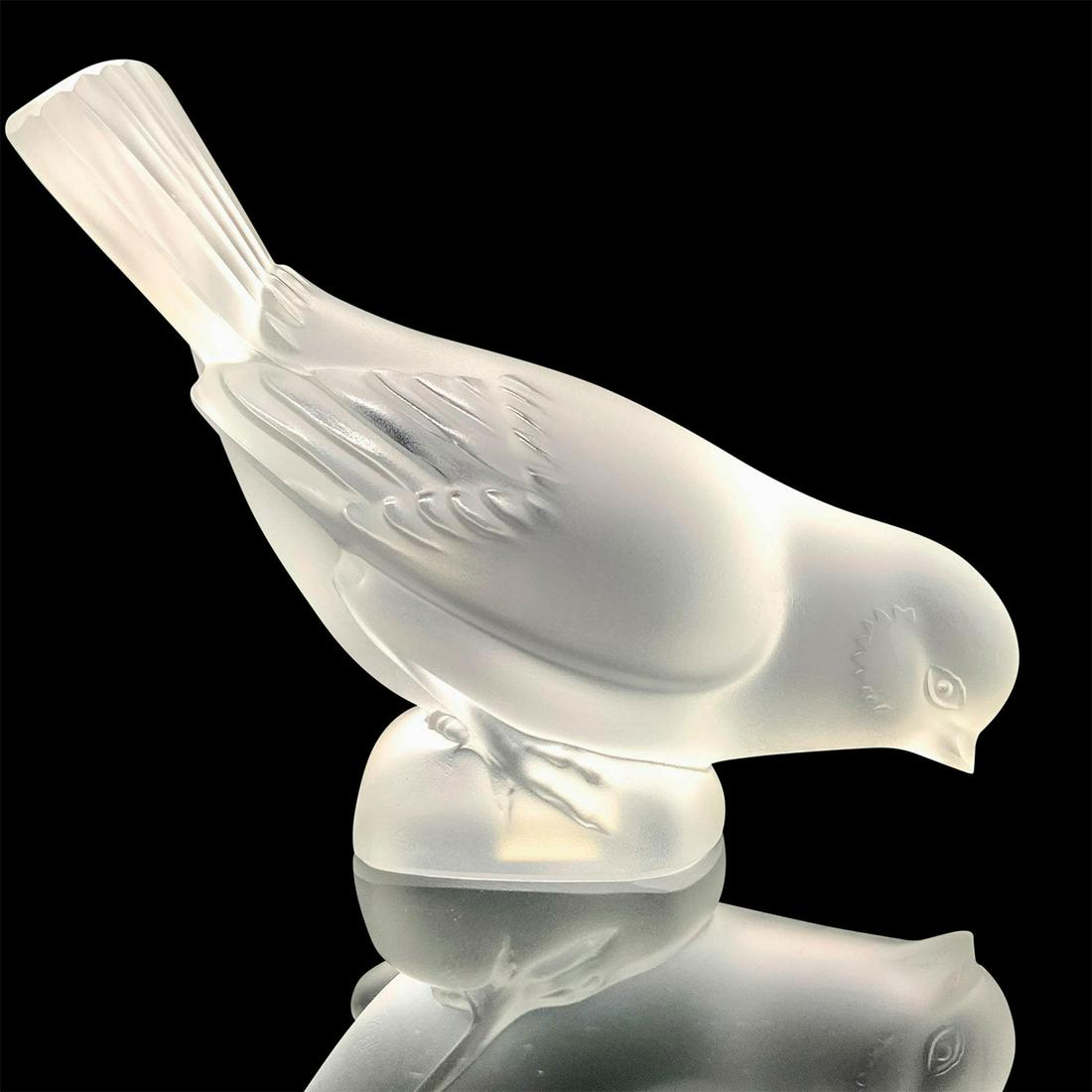 Lalique Crystal Figure, Sparrow (1 of 3)