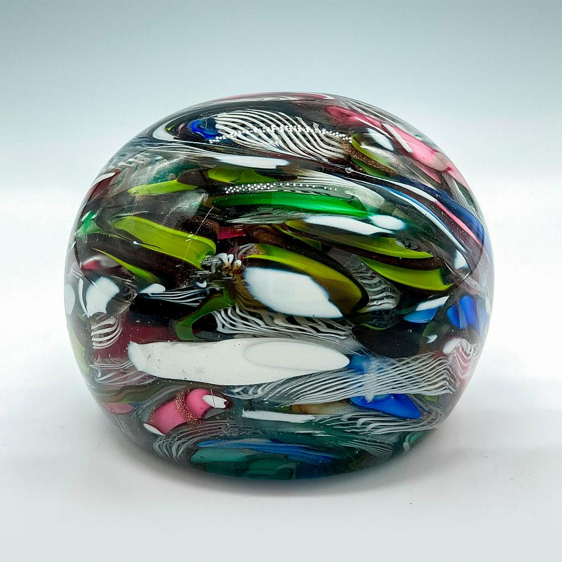 Vintage Murano Art Glass Large Paperweight (1 of 2)