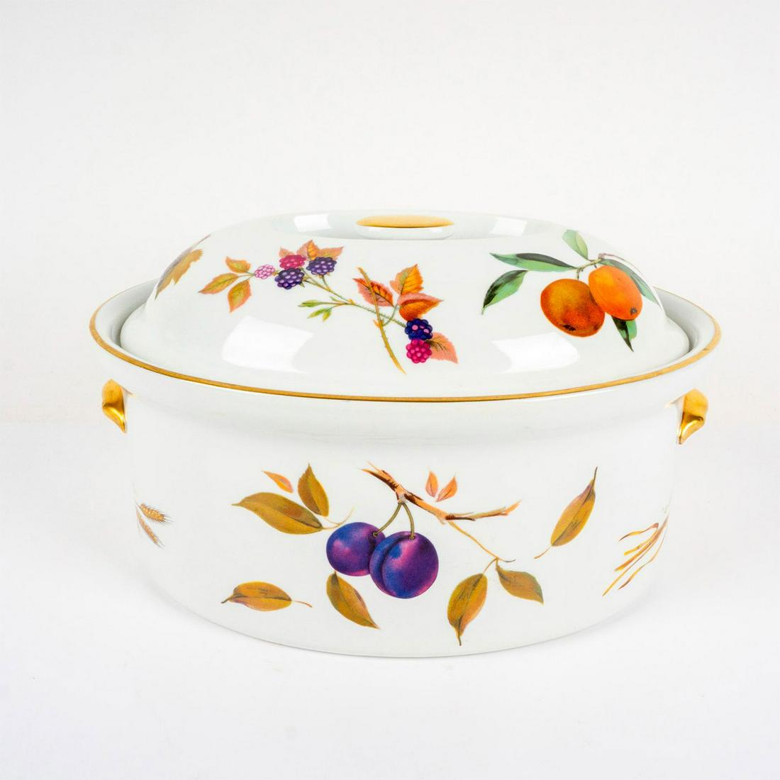 Royal Worcester Evesham Pattern Large Tureen with Lid (1 of 8)