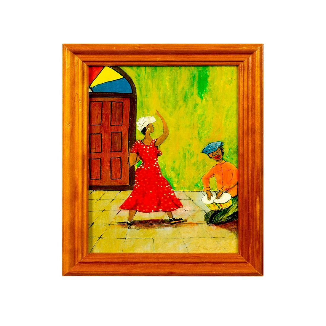Framed Art Print on Board, Danzas (1 of 4)