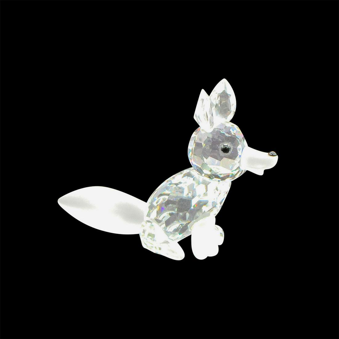 Swarovski Silver Crystal Large Figurine, Fox (1 of 2)