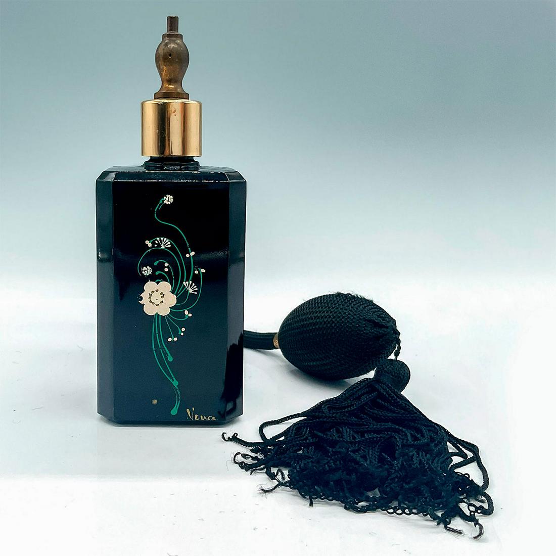 Vintage Art deco Style Glass Atomizer Perfume (1 of 2)