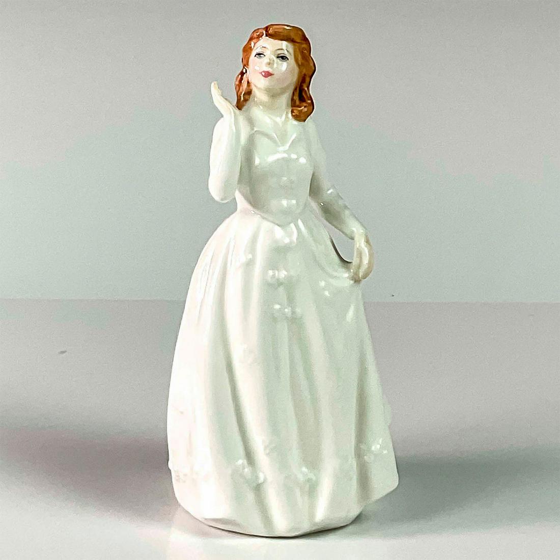 Joy HN3875 - Royal Doulton Figurine: Artist: Nada Pedley Issued: 1997 - 1997 Dimensions: 5.25"H Manufacturer: Royal Doulton Country of Origin: England