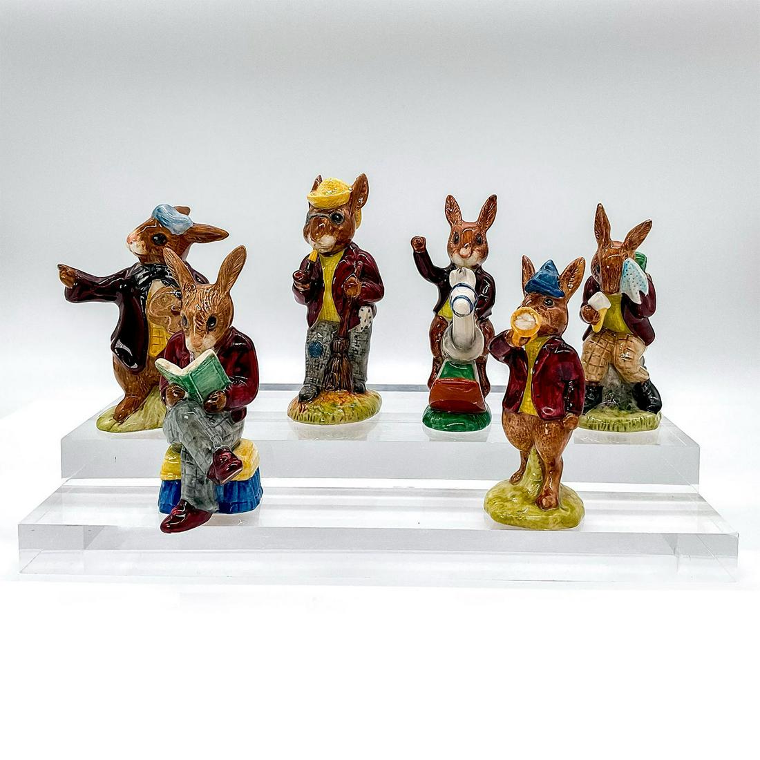 6pc Royal Doulton Figurines, Bunnykins (1 of 3)