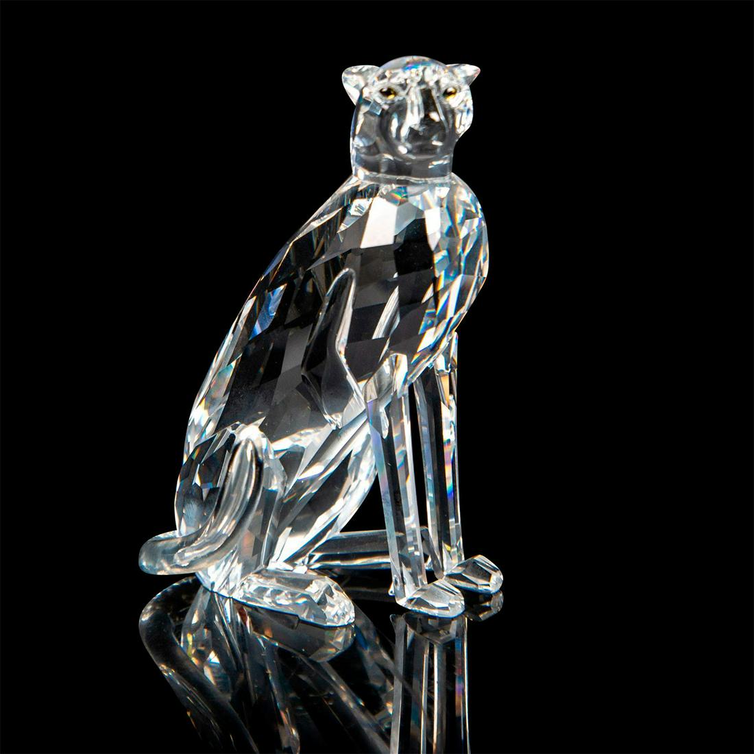 Swarovski Crystal Figurine, Cheetah (1 of 4)
