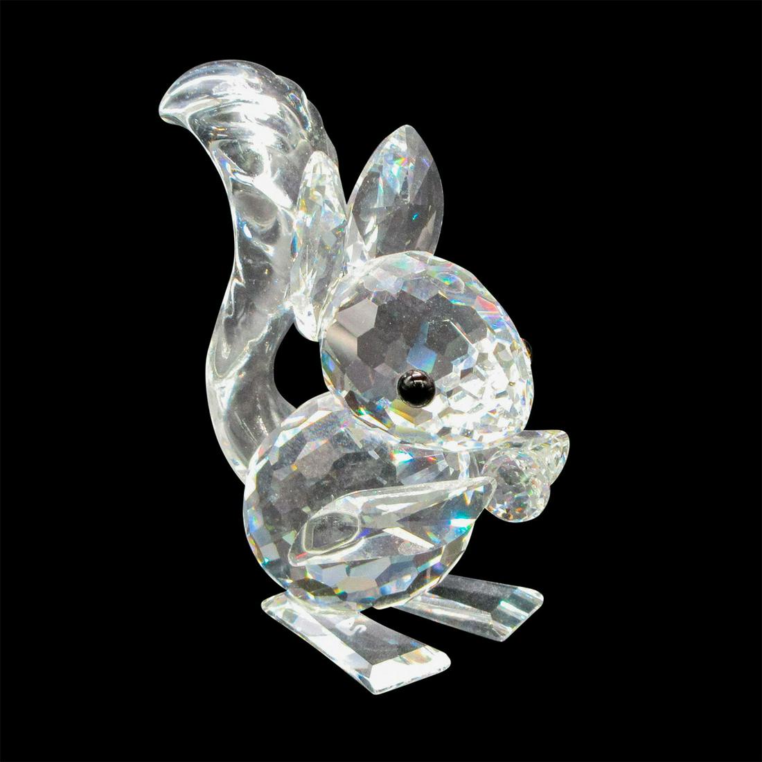 Swarovski Crystal Figurine, Squirrel with Nut (1 of 2)