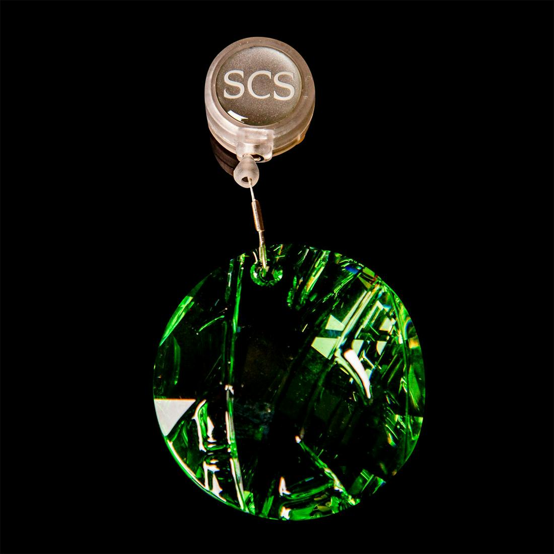 Swarovski Crystal 2008 SCS Suncatcher, Bamboo Ornament (1 of 3)