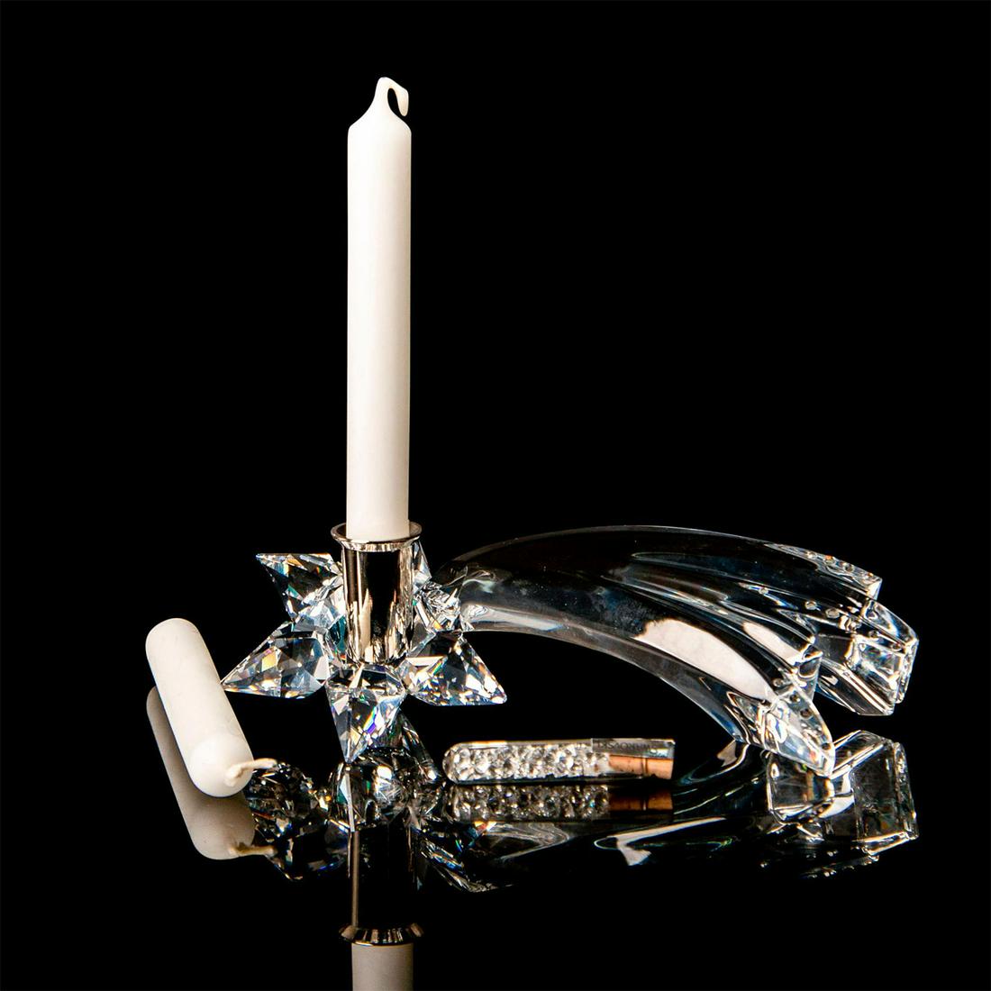 Swarovski Candle Holder, Comet/Shooting Star (1 of 4)