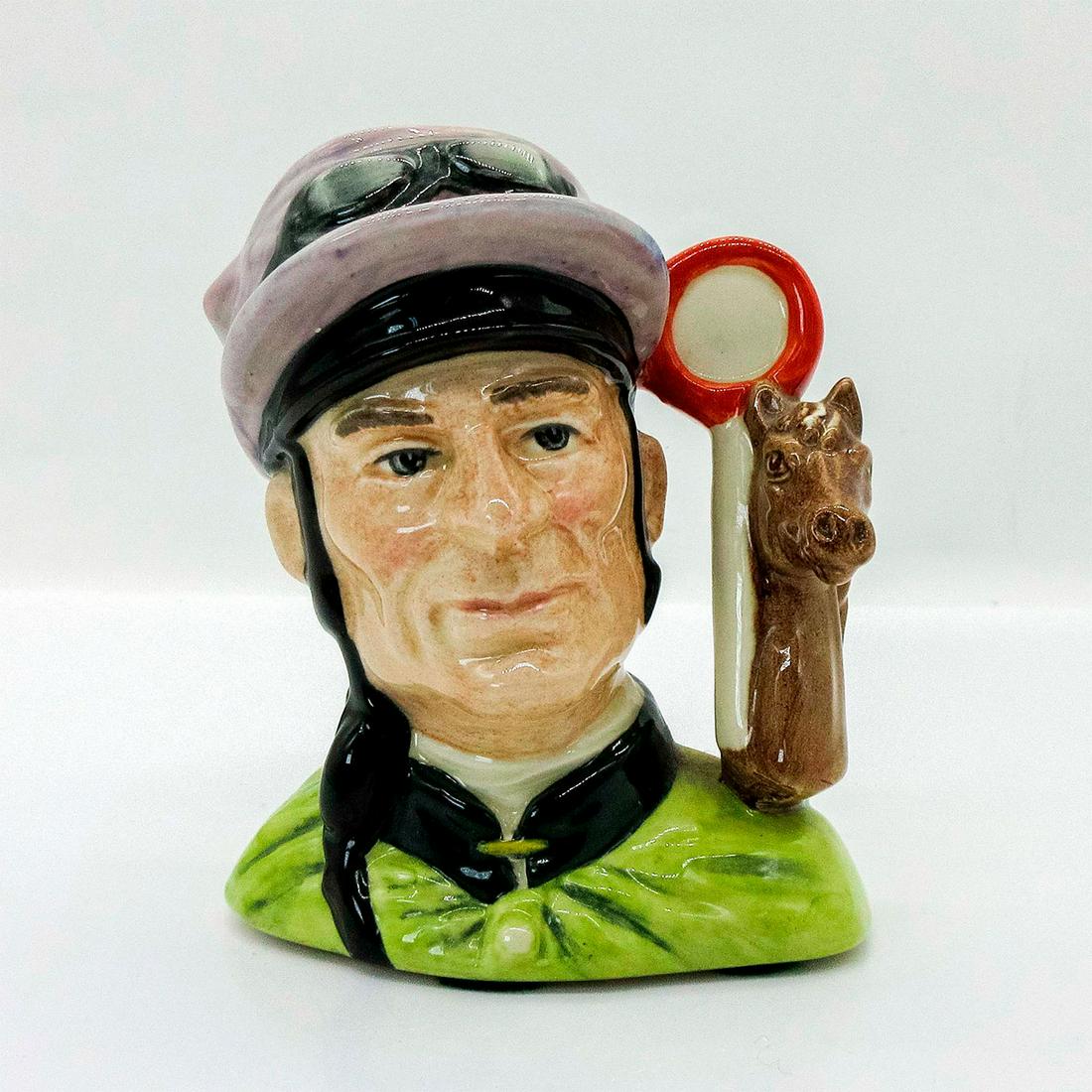 Jockey D6877 - Small - Royal Doulton Character Jug (1 of 3)