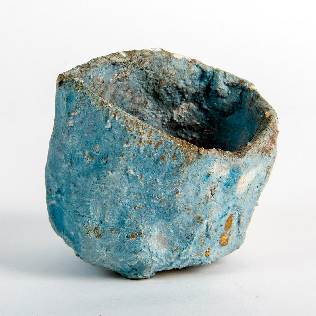 Miriam Bloom (American b. 1949) Mixed Media Bowl Sculpture (1 of 6)