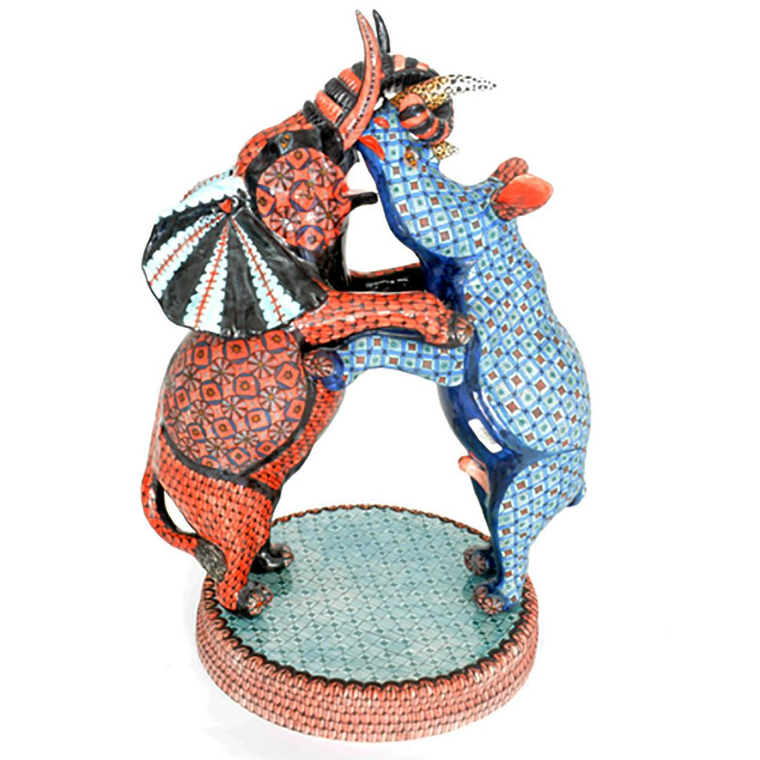 Rhino & Elephant Sculpture - Ardmore Design Ceramics (1 of 1)