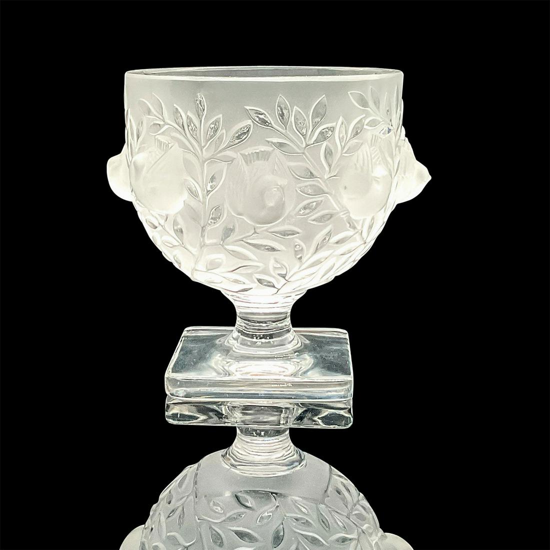 Lalique Crystal Footed Bowl, Elisabeth (1 of 2)