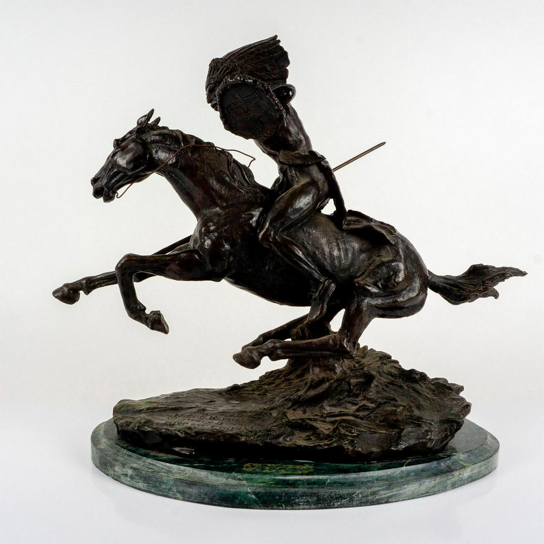 Henry Bonnard Bronze Sculpture After Fredric Remington (1 of 5)