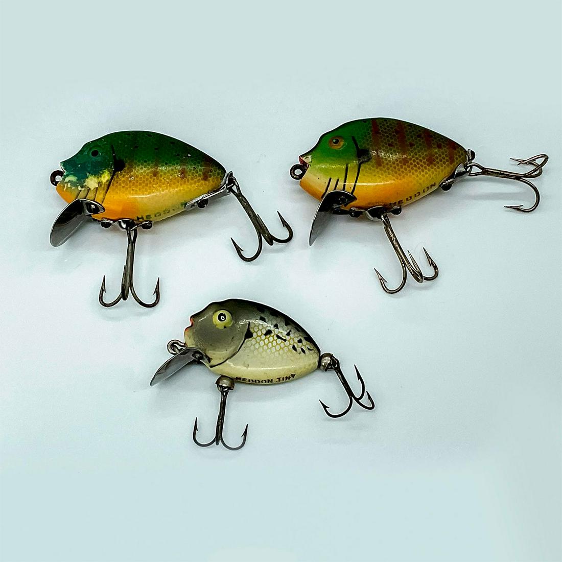 3pc Vintage Heddon Punkinseed Lures Sunfish and Crappie (1 of 3)