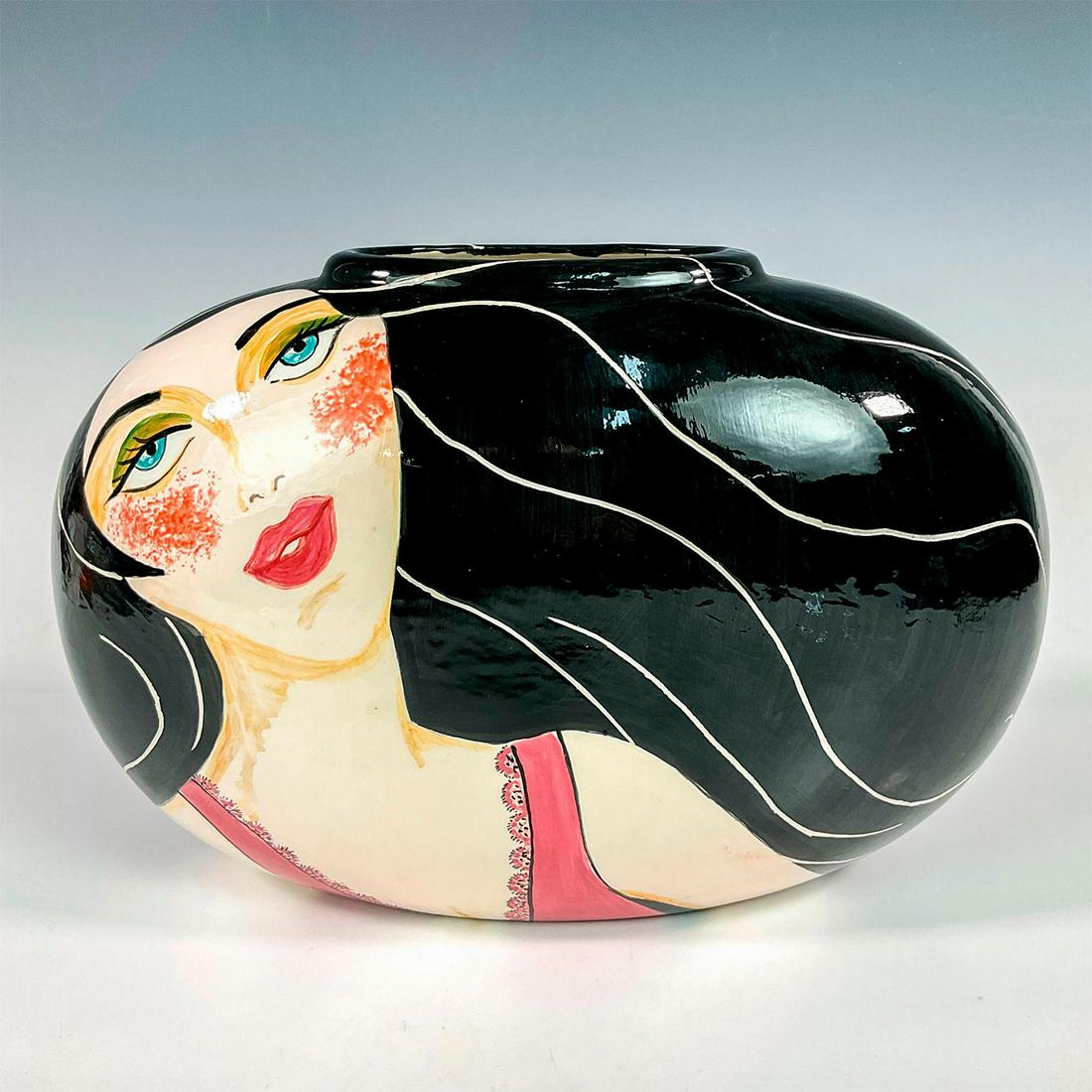 Doris Gilden Ceramics Art Deco Style Vase (1 of 3)