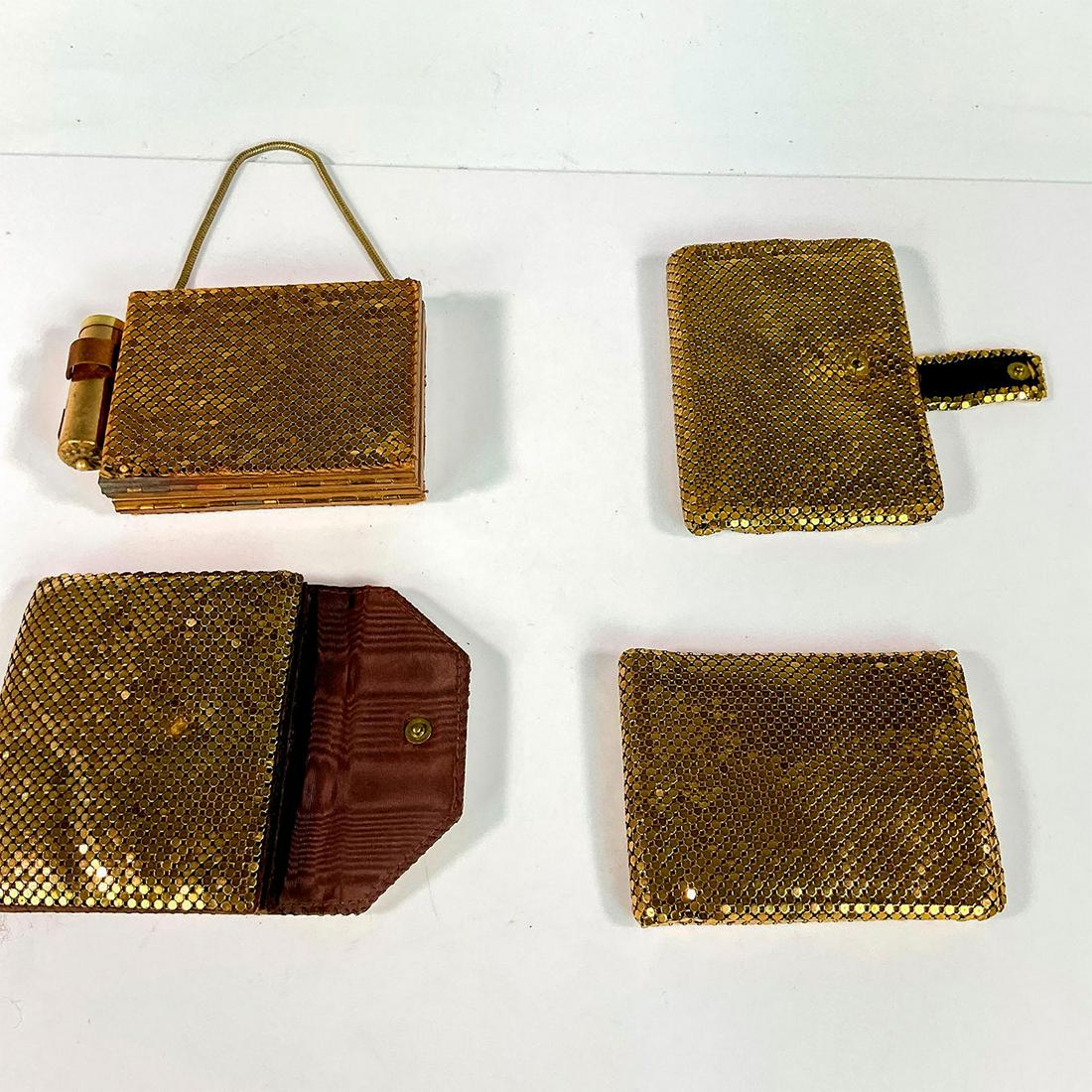 4pc Vintage Gilded Mesh Metallic Mesh Wallets (1 of 3)