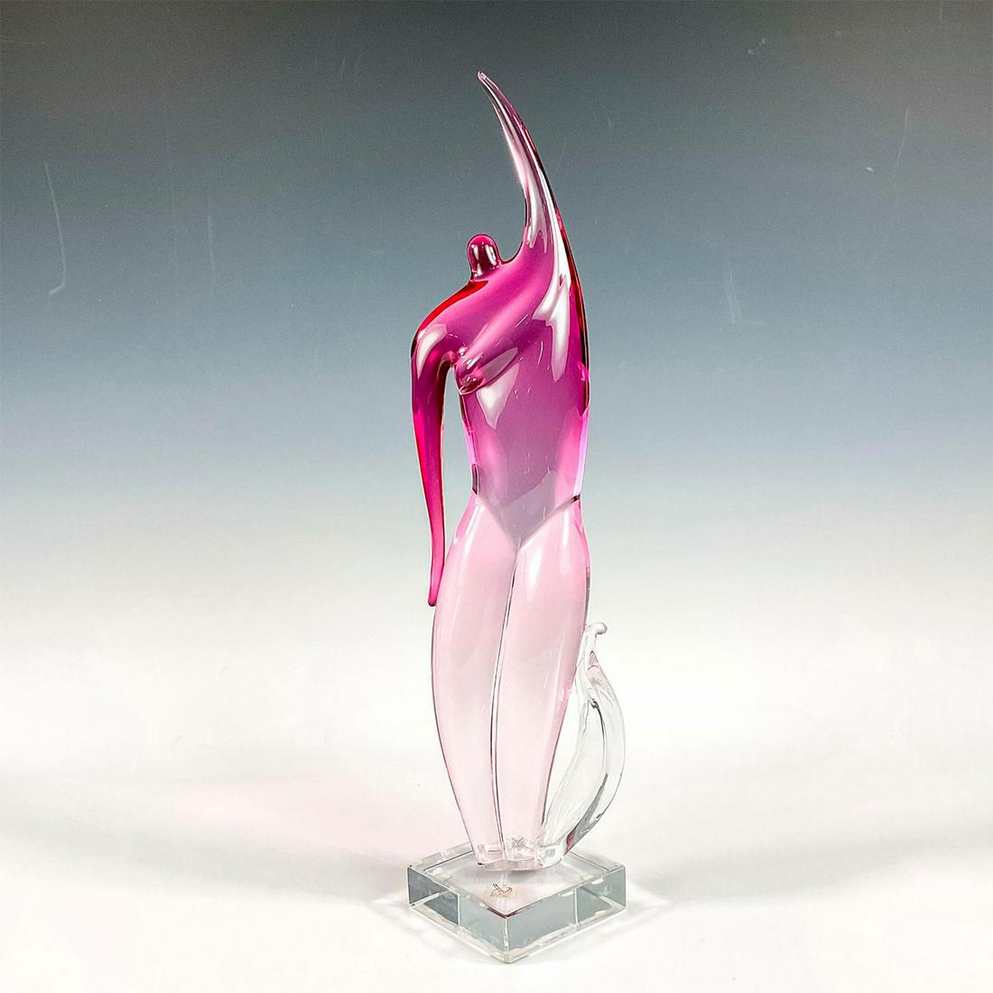Murano Glass Sculpture Artist Signed (1 of 3)
