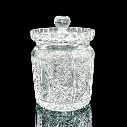 Waterford Crystal Hibernia Biscuit Barrel With Lid