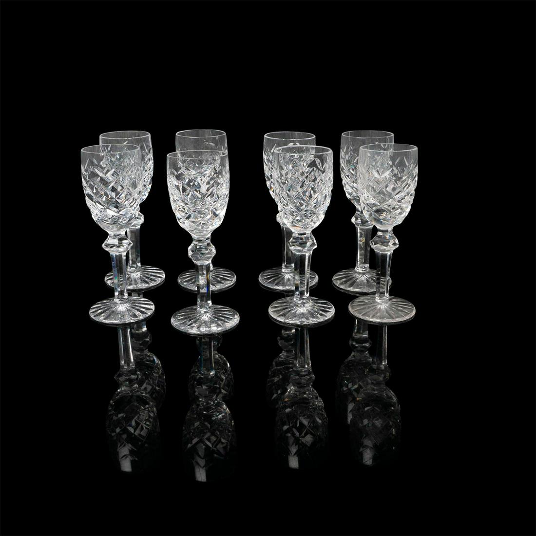 8pc Waterford Crystal Powerscourt Cordial Glassware (1 of 3)