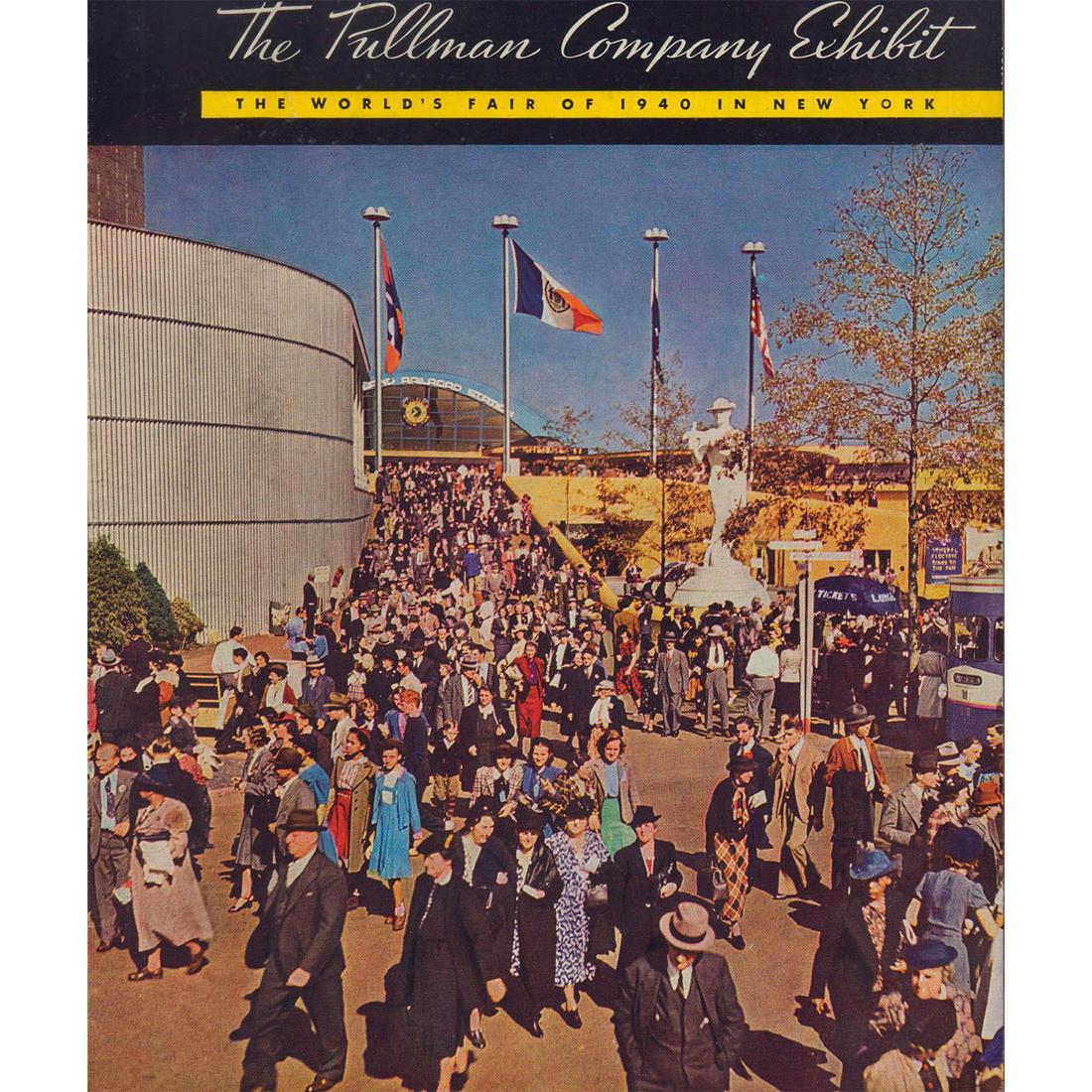 The Pullman Company Exhibit 1940’s Worlds Fair Catalog Auction