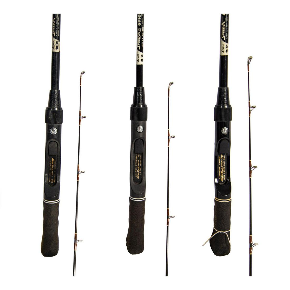 Lot of 3 Lew's Speed Stick Rods Fuji Hard Ring (1 of 8)