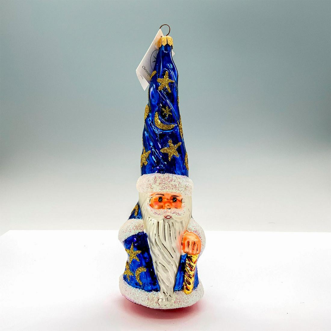 Christopher Radko Christmas Ornament, Blue Wizard (1 of 3)