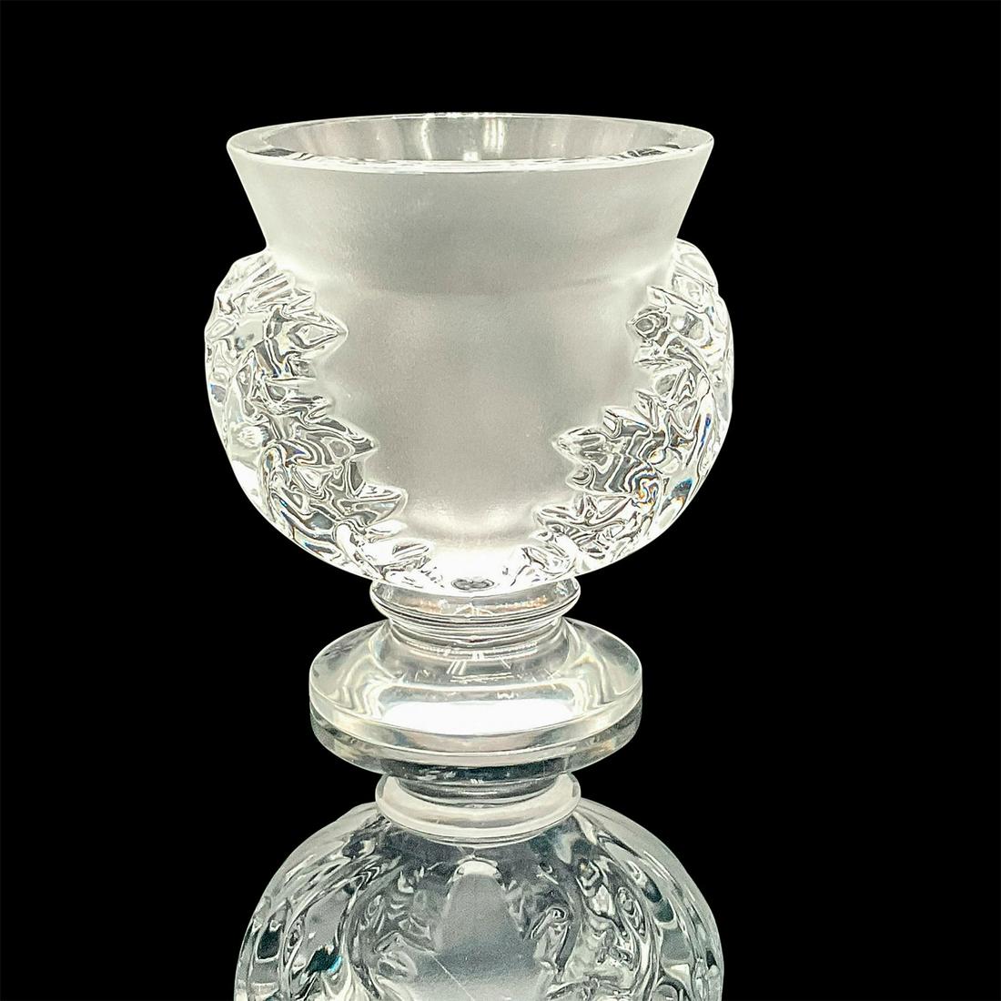 Lalique Crystal Vase, Saint Cloud (1 of 3)