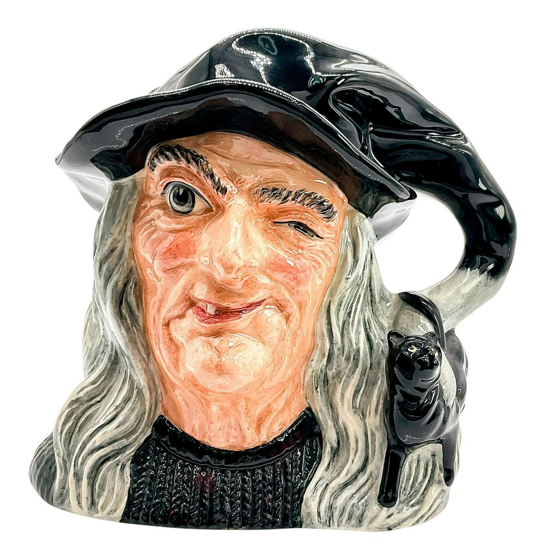 Witch D6893 - Large - Royal Doulton Character Jug (1 of 3)