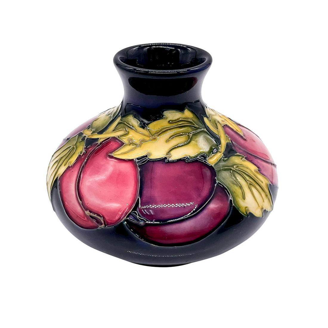Moorcroft Pottery Plum Vase (1 of 3)