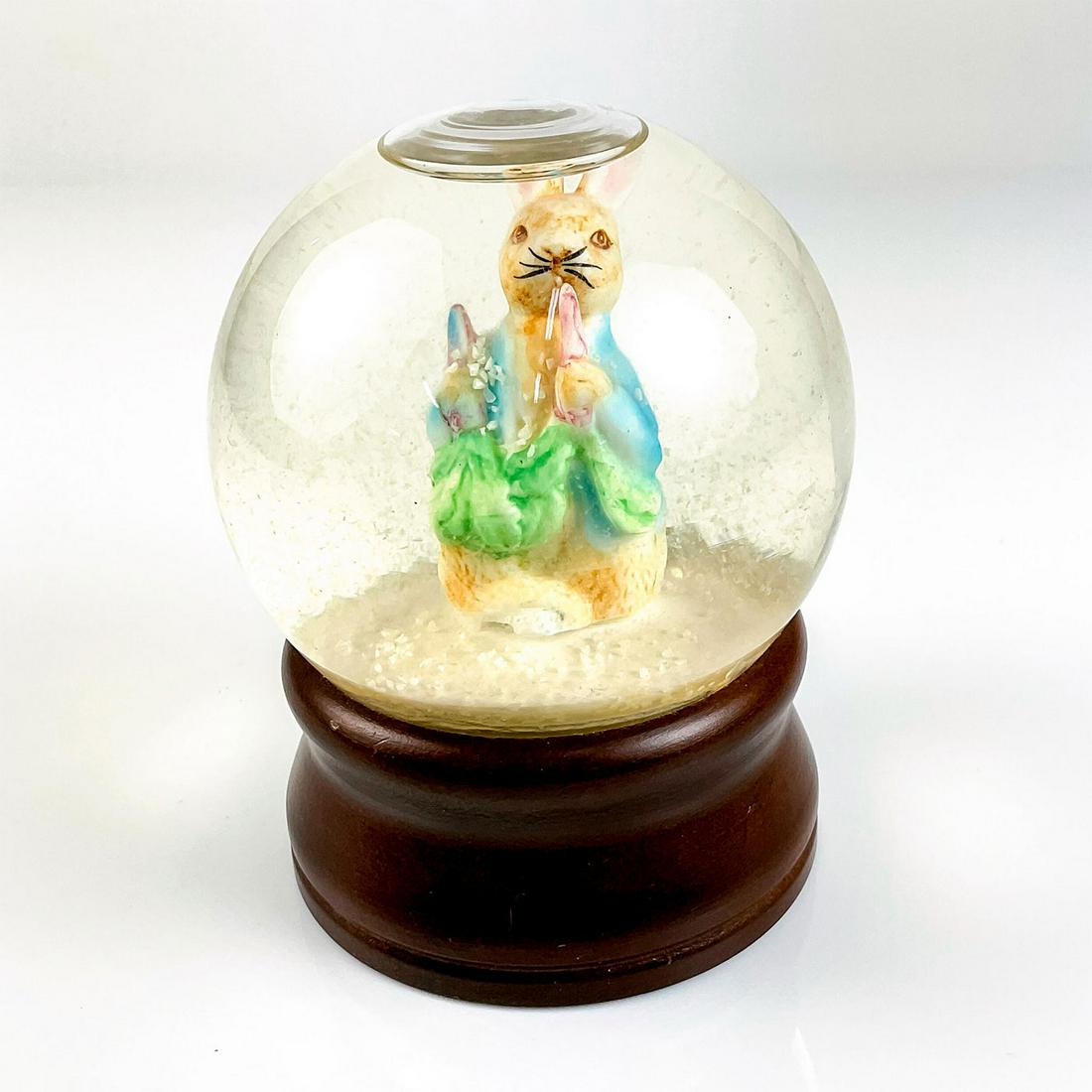 Vintage Schmid Beatrix Potter Musical Globe, Peter Rabbit (1 of 3)
