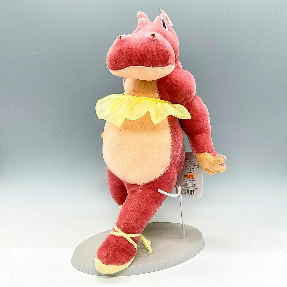 Steiff Hyacinth Hippo Stuffed Toy (1 of 3)