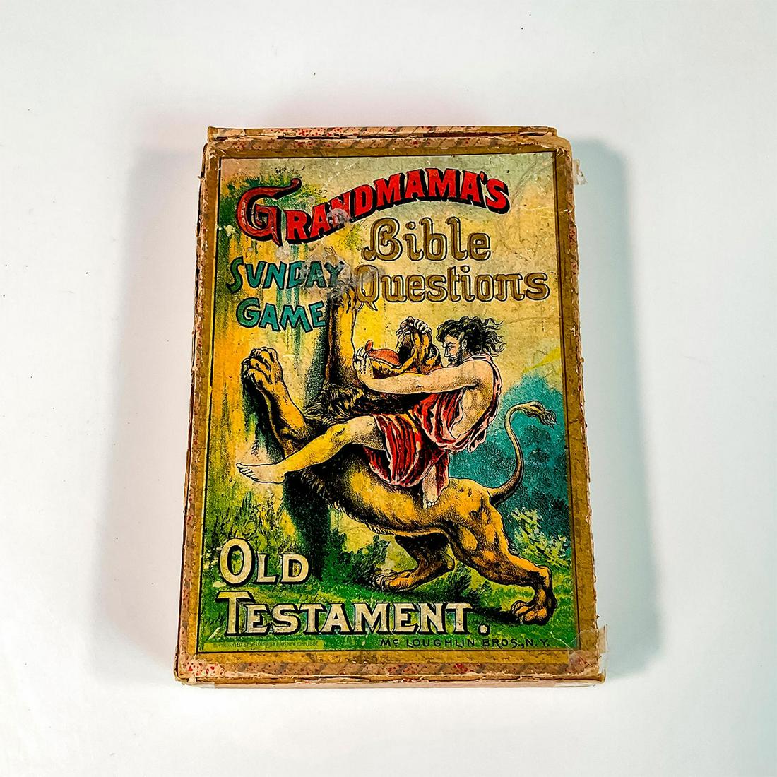 Vintage Childs Game, Grandma's Bible Questions (1 of 3)