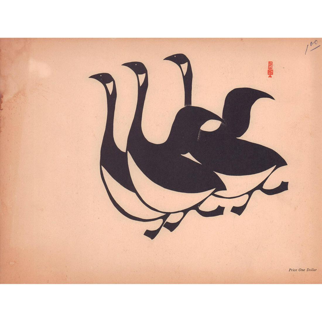 Eskimo Graphic Art 1960 Softcover Booklet (1 of 4)