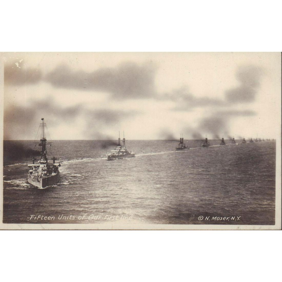 Postcard (Norbert George Moser 1855-1970) 15 Units, First (1 of 2)