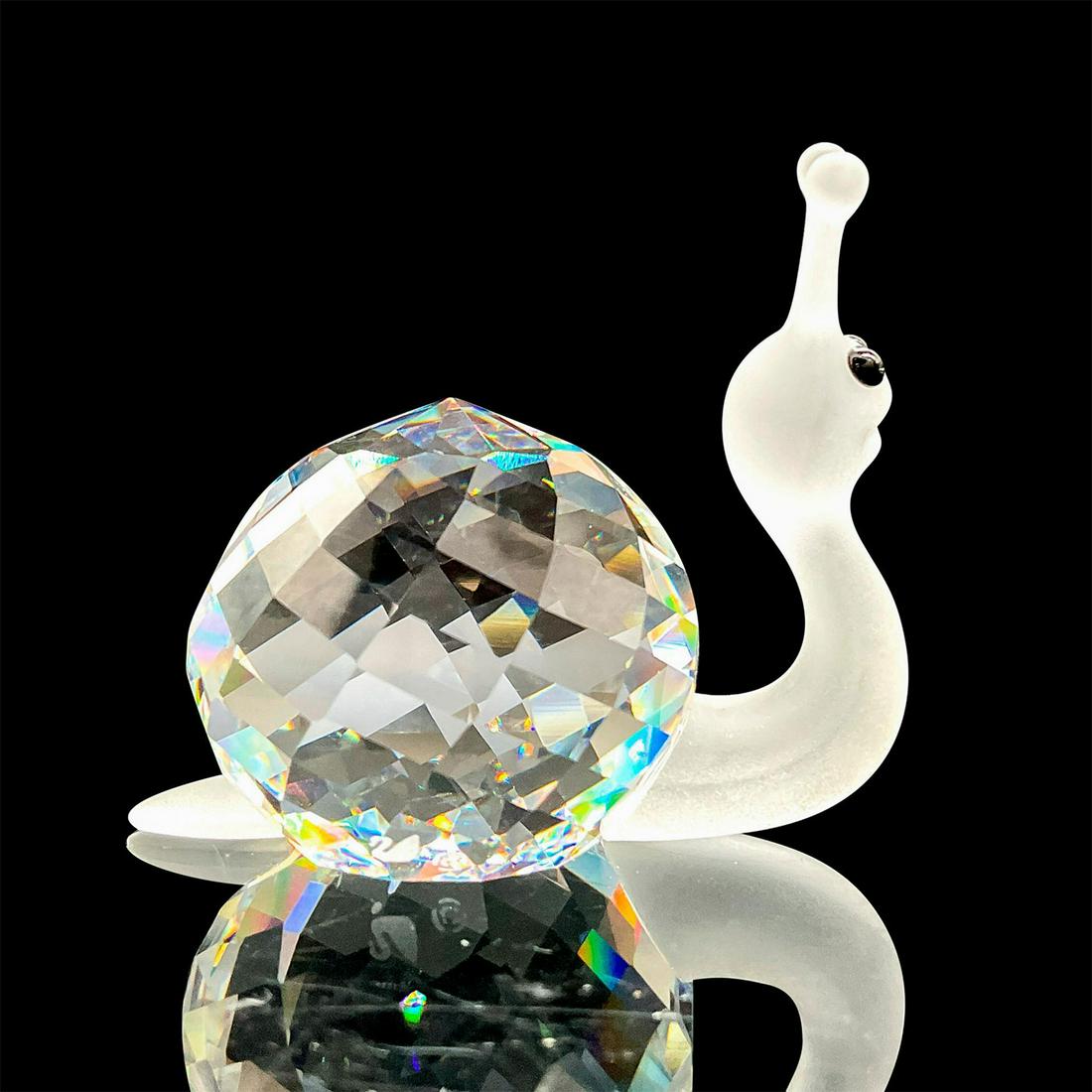 Swarovski Silver Crystal Figurine, Snail (1 of 3)