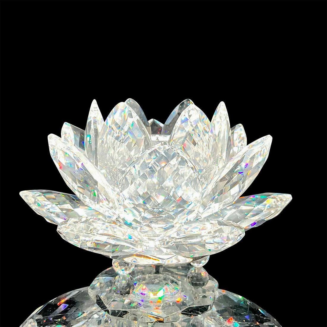 Swarovski Crystal Candleholder, Waterlily (1 of 3)