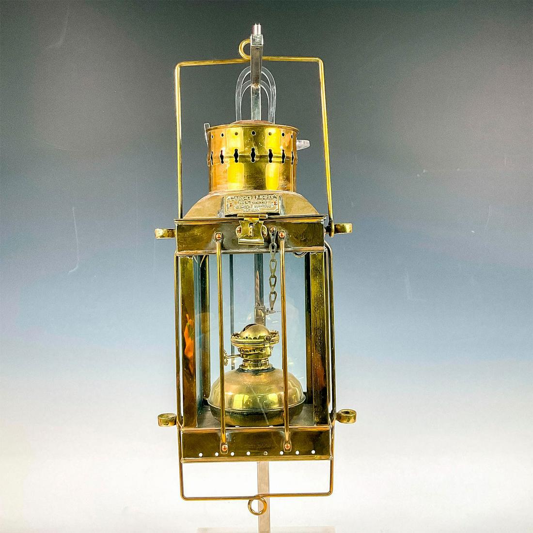 English Brass Cargo Light No. 3954 Lamp (1 of 4)