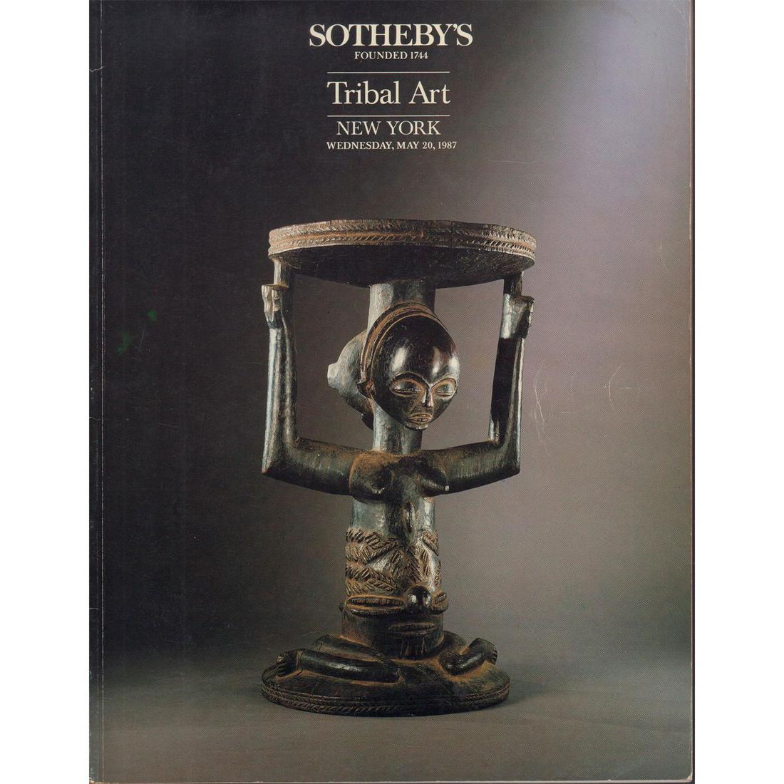 Auction Catalog, Sotheby's Tribal Art (1 of 2)