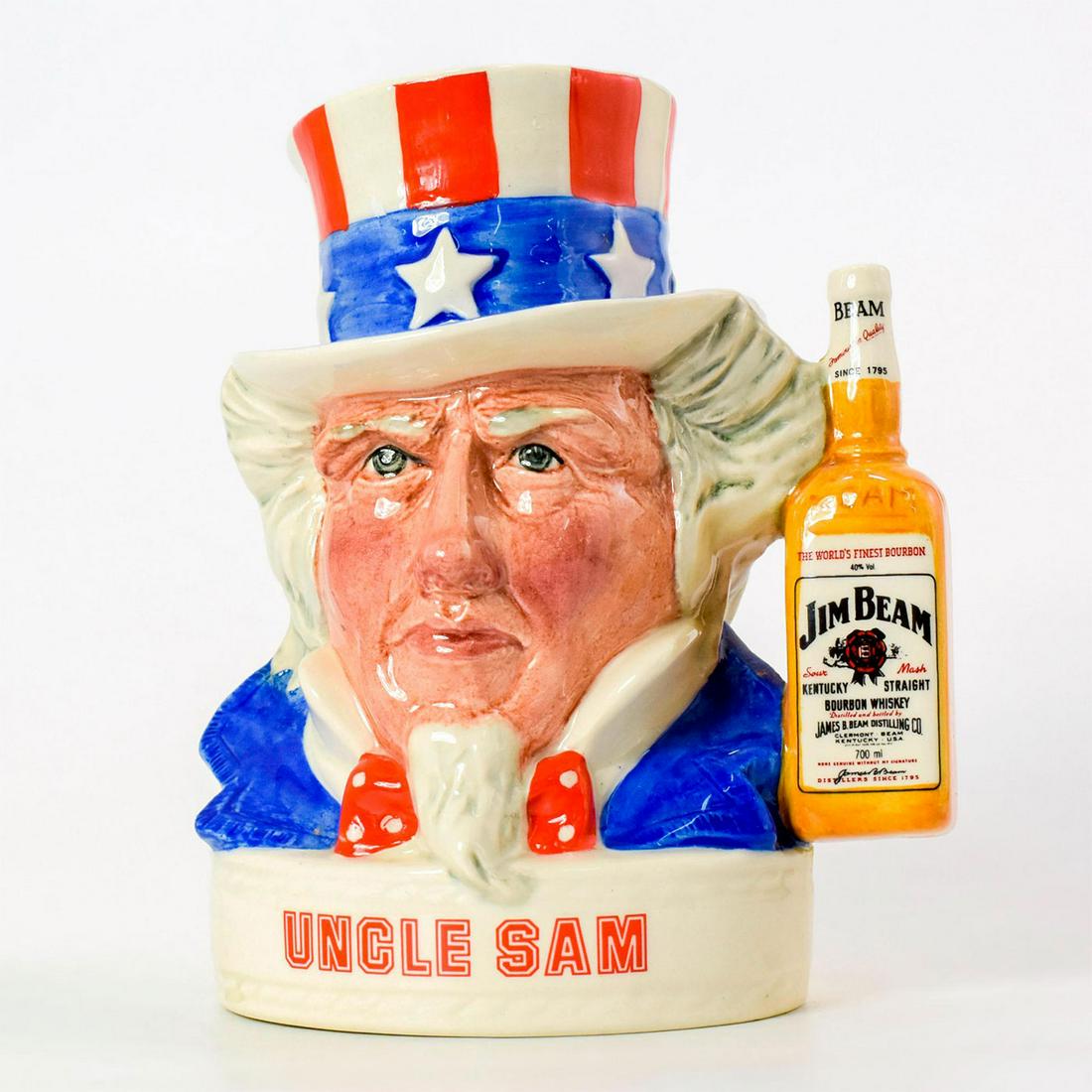 Royal Doulton Small Liquor Container, Uncle Sam (1 of 3)
