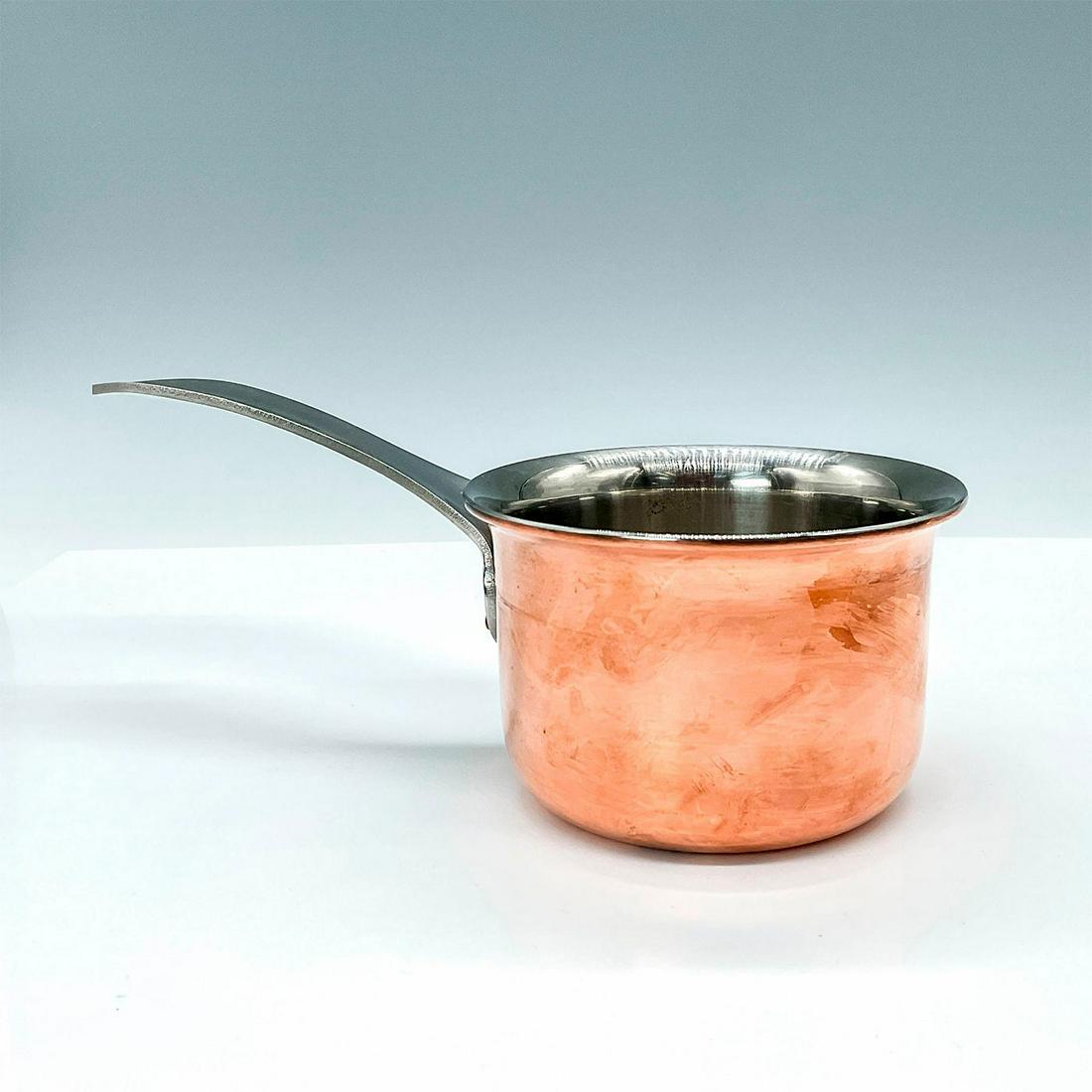 Polaris Small Copper Pot with Stainless-Steel Handle (1 of 3)