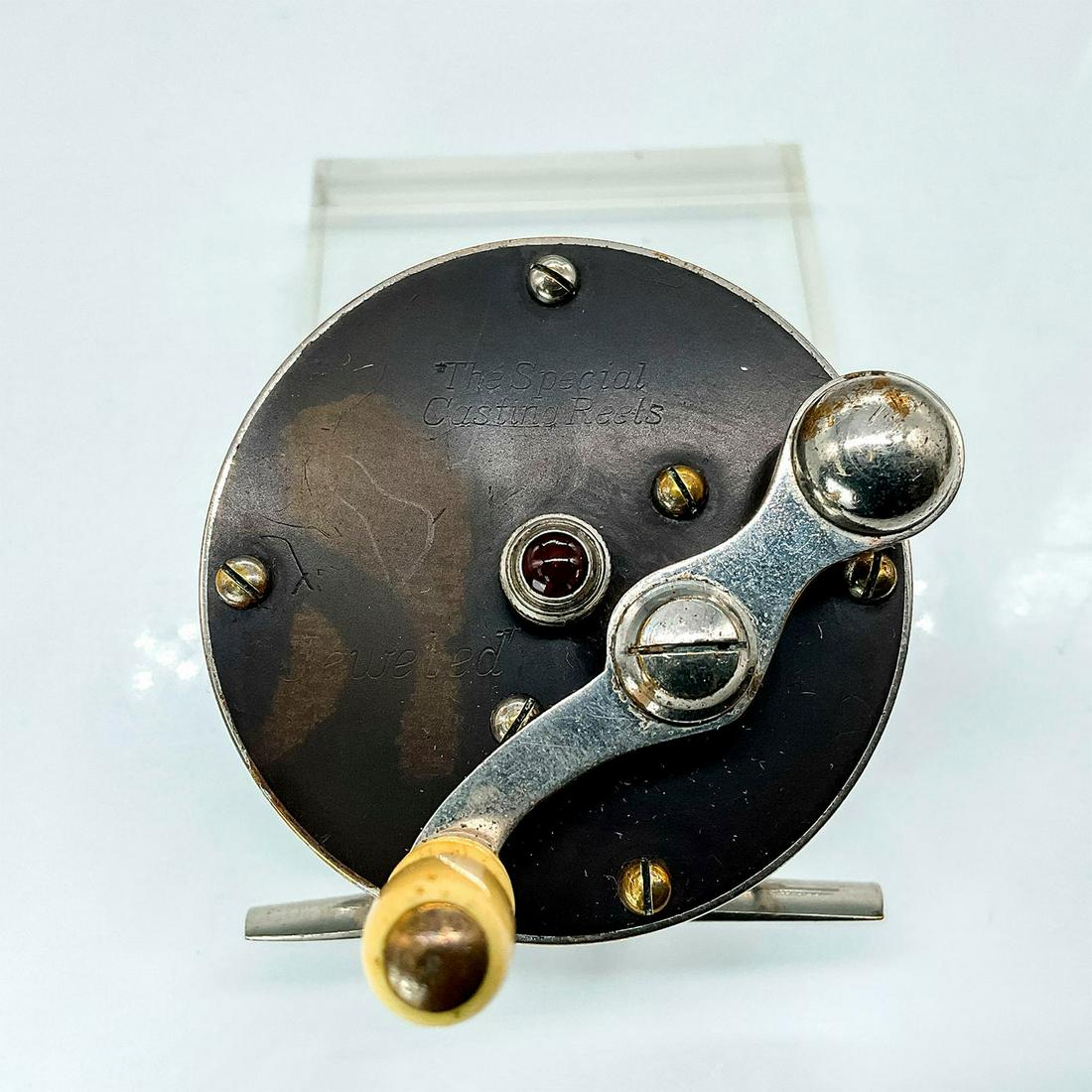 Vintage German Silver Trade Reel The Special Casting Reel (1 of 5)