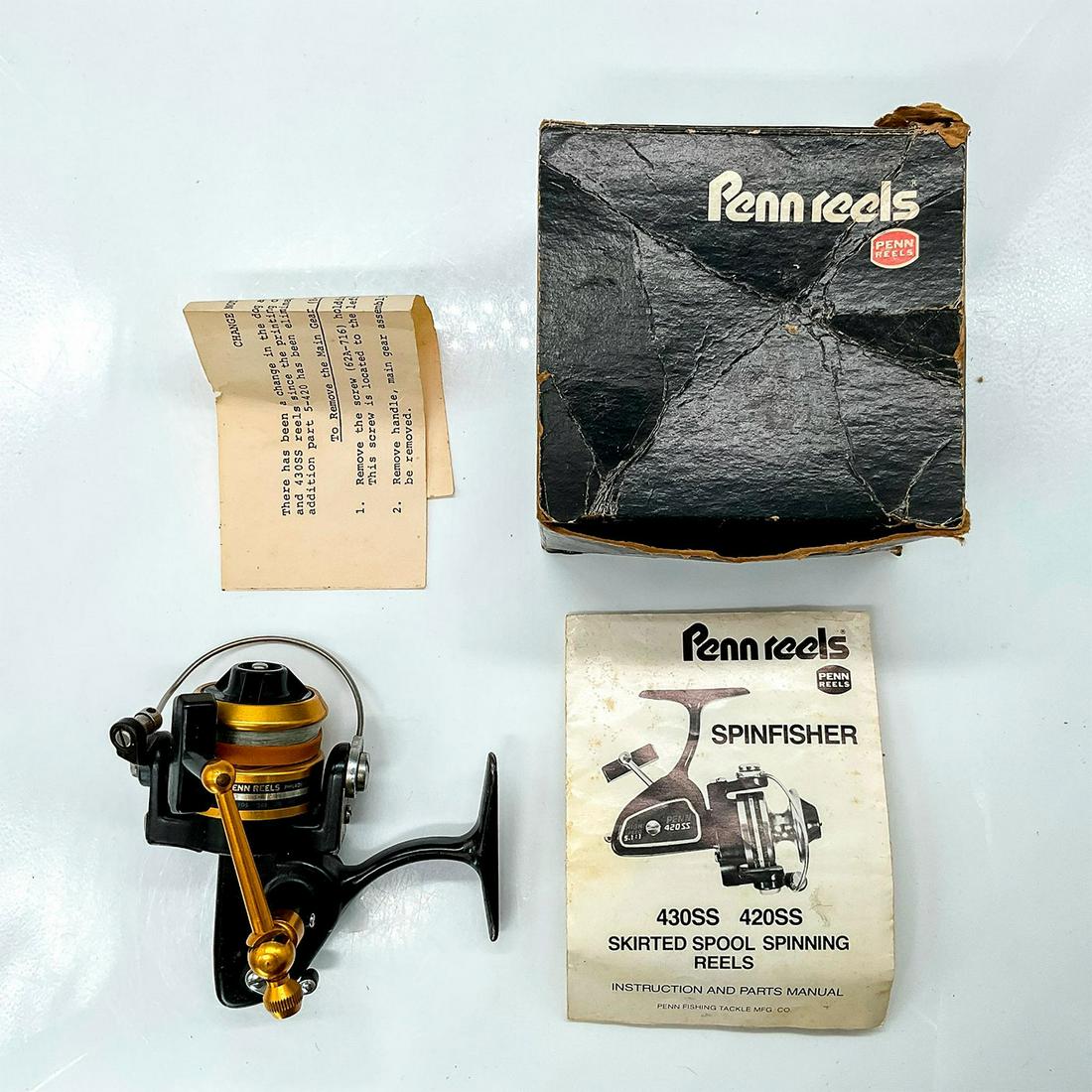 Vintage Penn 430 SS High Speed Spinning Reel with Box (1 of 3)