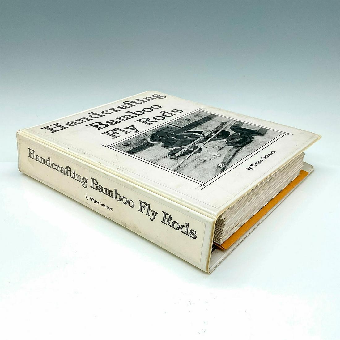 Handcrafting Bamboo Fly Rods, Guidebook: Illustrated with B&W photographs and drawings 242 pp. Loose sheets in a printed three ring binder, includes the floppy disc by Cattanach titled "Hexrod & Guide". Chapters on bamboo, rough preparation,